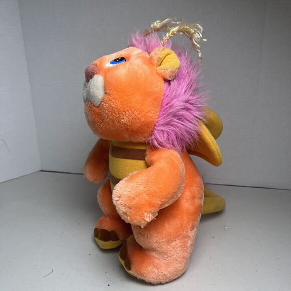 Vintage Bumblelion Wuzzles Plush Stuffed Toy Doll Hasbro 1984 12" Walt Disney - Picture 7 of 16